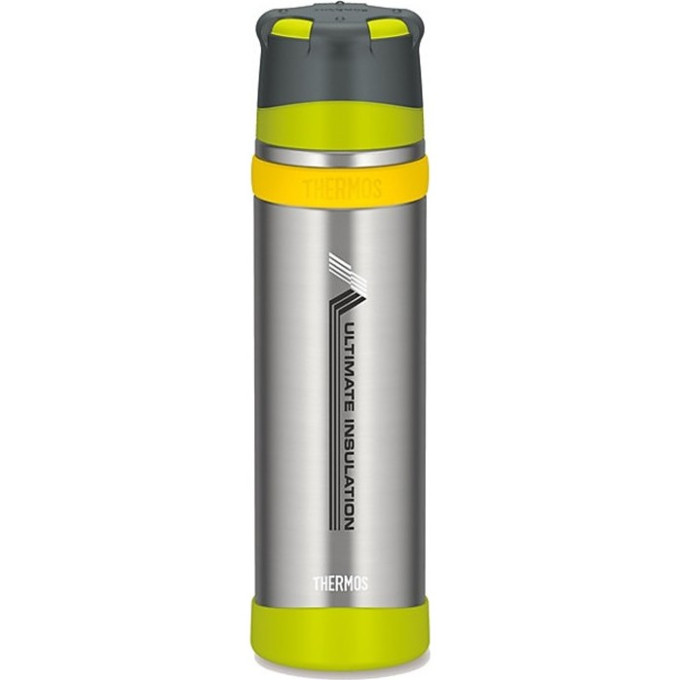 Термос для напитков THERMOS FFX-900 LMG 0.9л. стальной/салатовый 365798